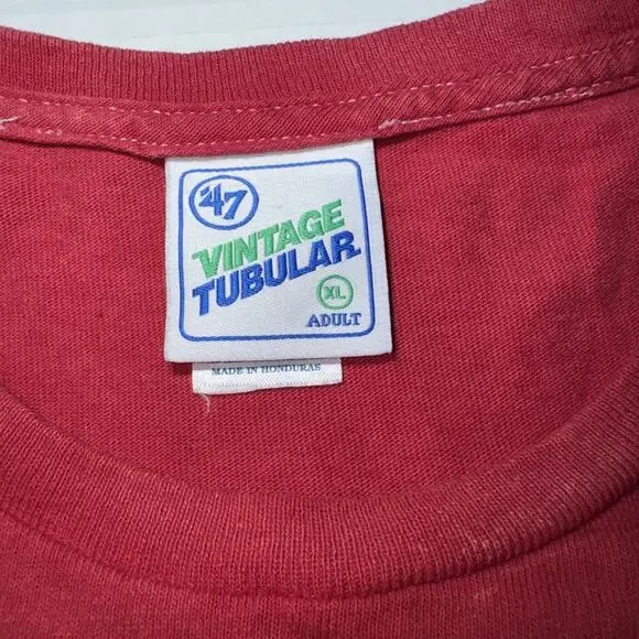 San Francisco 49ers Super Bowl Champions Shirt Sz XL ‘47 Brand Vintage Tubular - Picture 2 of 12